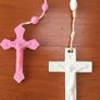 Childrens Plastic Rosary Beads Image 2