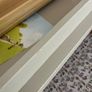 Taupe baby changing table Image 3
