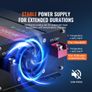 Pure Sine Wave Inverter, 1000 Watt, DC 12V to AC 230V Power Inverter with 2 AC Outlets 2 USB Port 1 Type-C Port, Remote Control for Small Home Devices like Smartphone Laptop, CE FCC Certified Image 5