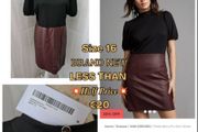 Dorothy Perkins Dress Petite Size 16