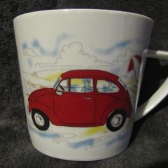 Vintage Love Bug Car Mug