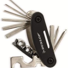 Dunlop Multifuntional Bicycle Tool 15 Functions with Carry Pouch Included