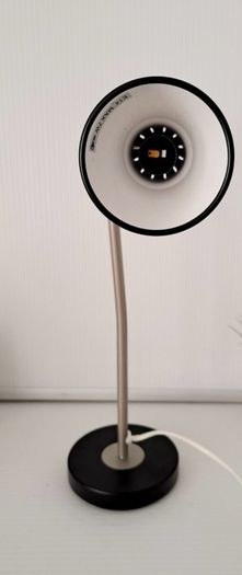 IKEA KVART Lamp Silver Grey Black Retro Style Adjustable Flexible Desk table lamp