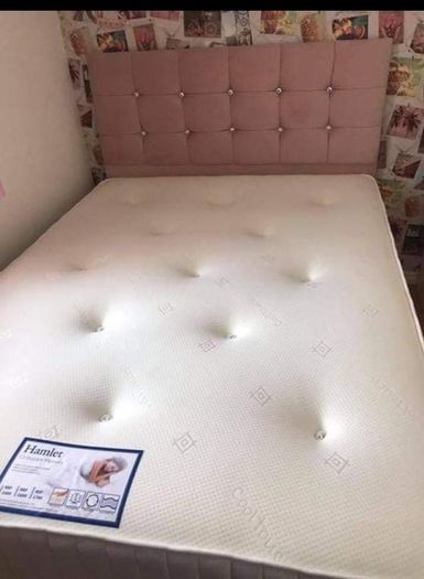 Brand New Stylish king Divan Beds.. Multiple Options Of Headboards. Tufted Memory Foam Mattresses Available. Drawers Storage Available