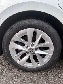 Original 17inch Skoda Alloys