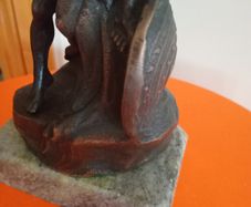 Rare Original Bronze Cuchulainn Sculpture.Oliver Sheppard.