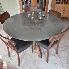 Kitchen Table and 6 x Chairs (140cm)
