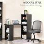 120cm Modern Computer Desk Bookshelf Writing Table Workstation 6 Shelves (FREE SHIPPING) Image 2
