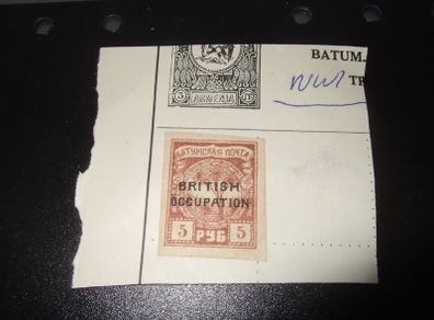 Russian Occupation Stamps.