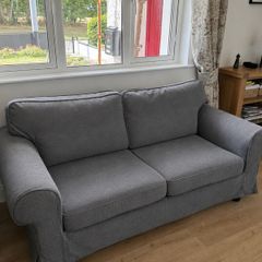 IKEA EKTORP 2 Seater Sofa Cover Grey