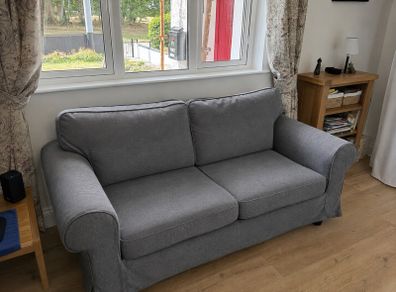 IKEA EKTORP 2 Seater Sofa Cover Grey