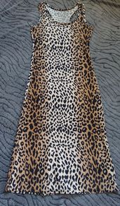 Leopard Printed Dress  Size 8-12