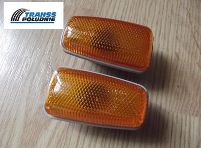 Orange Side Light Repeater Indicators Set Citroen Xantia Xm Xsara Zx Lancia Zeta