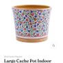 2 x large nicholas mosse flower pots Image 5