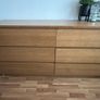 Ikea Malm dresser chest - Oak Finish Image 2
