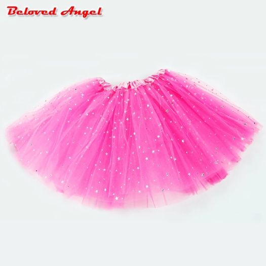 Children's blue,pink,yellow, tulle skirt one size