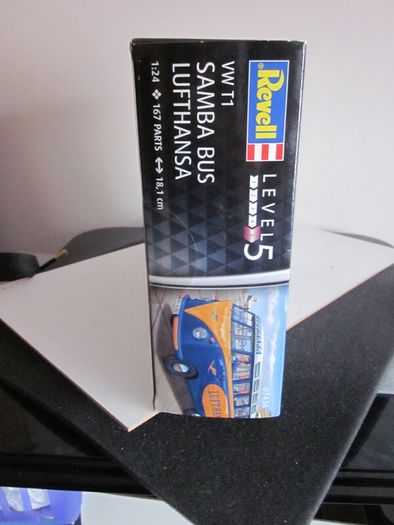 VW T1 Samba Bus Lufthansa Revell Model Kit 07436 New