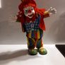 ceramic figure clown dancing clown vintage figurine statues colourful Image 5