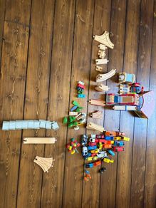 Wooden Train Set