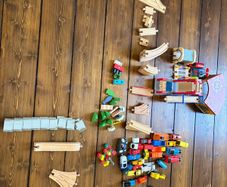 Wooden Train Set