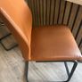 2 Tan High Stools Image 2