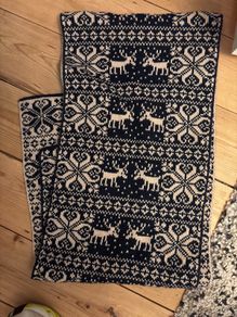 Winter woolen scarf