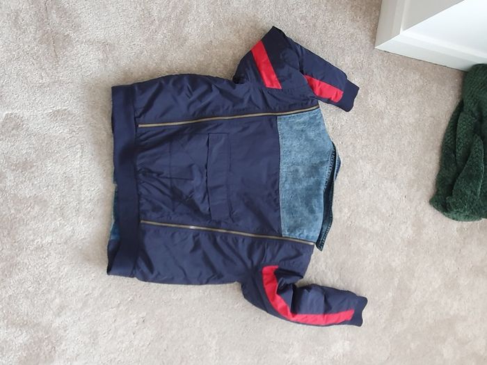 Desigual denim and puffer jacket - size M