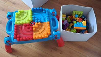 Mega Bloks Build 'n Learn Table