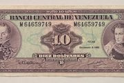 Venezuela 10 Bolivares 1992 Banknote