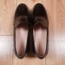 Cole Haan Black Polished Leather Classic Gwendolyn Penny Loafers 7UK/40EU/9.5US Image 9