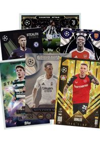 Match Attax Trading Cards Mixed Lot of 6 Cards NM