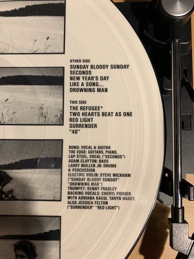 U2 - War Original 12" Vinyl Picture Disc 1983
