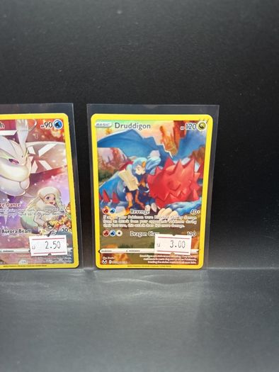 Frosmoth Tg04/Tg30 | Druddigon Tg09/Tg30 Pokemon Cards