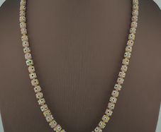 Vintage Venetian Style Tiny Eyes Glass Beads Necklace