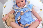 Reborn Baby Dolls Girl - 17 Inch Cute Soft Vinyl Realistic-Newborn Baby Doll for 3+ Year Old Girls (FREE POSTAGE)