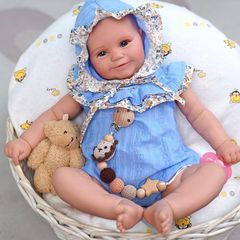 Reborn Baby Dolls Girl - 17 Inch Cute Soft Vinyl Realistic-Newborn Baby Doll for 3+ Year Old Girls (FREE POSTAGE)