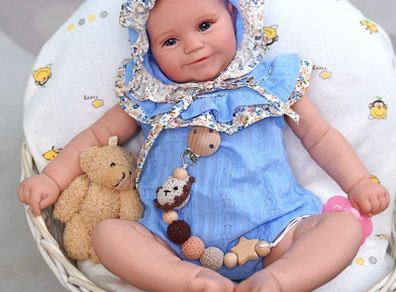 Reborn Baby Dolls Girl - 17 Inch Cute Soft Vinyl Realistic-Newborn Baby Doll for 3+ Year Old Girls (FREE POSTAGE)