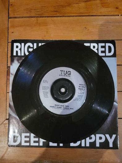 Right Said Fred Deeply Dippy 7 inch Single 1992 Tug Records