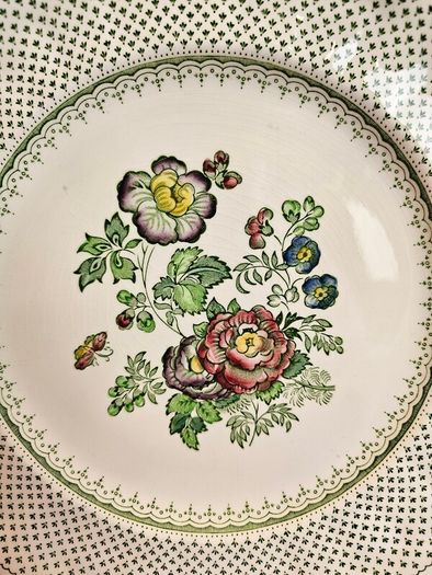 Vintage Masons Ironstone Paynsley Plates - England, 1950s-1970s