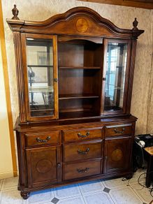 Mahogony Display Cabinet