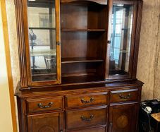 Mahogony Display Cabinet