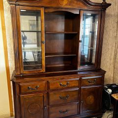 Mahogony Display Cabinet