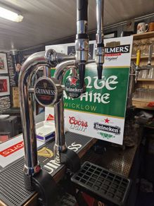 full home bar setup