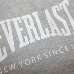 Everlast Mens sleeveless Grey Cotton Pullover Hoodie Size M