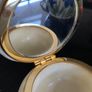 Alabaster reduced trinket dish with mirror Image 2