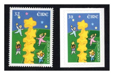 2000 Ireland Europa Building Europe Commemorative Stamp & Commemorative Self-Adhesive Stamp Mint Never Hinged (MNH)