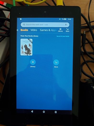 Amazon Fire 7 (7th Generation) 16 GB, Battery not holding charge, works fine plugged in when using