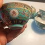 7 piece Hand painted Jingdezhen Famille Rose Porcelain Set Image 3