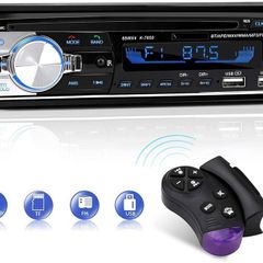 Car Radio Bluetooth Hands-Free, CENXINY 1 DIN Car Stereos with USB and CAR MP3 Player, 4x65W FM Radio, Support IOS and Android Phone
