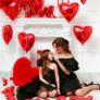 30 pcs 18 Inch Foil Heart Balloons, Helium Balloons, Heart Shape Foil Balloons, for Valentines Day, Wedding, Bridal Shower, Anniversary Party Decorations (FREE POSTAGE) Image 5